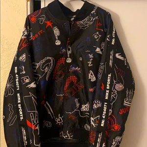 Men’s Nike sport snap bomber jacket